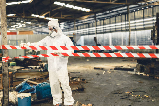 Professional Biohazard technician working in Latah, WA